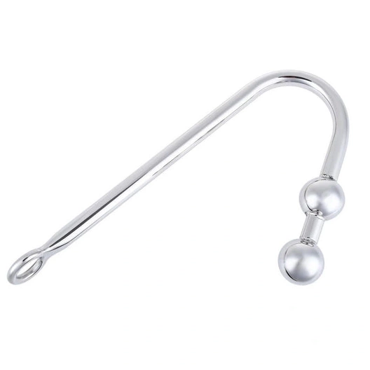 Hook Steel Anal Balls Two Stainless Pleasurable 4417 1028